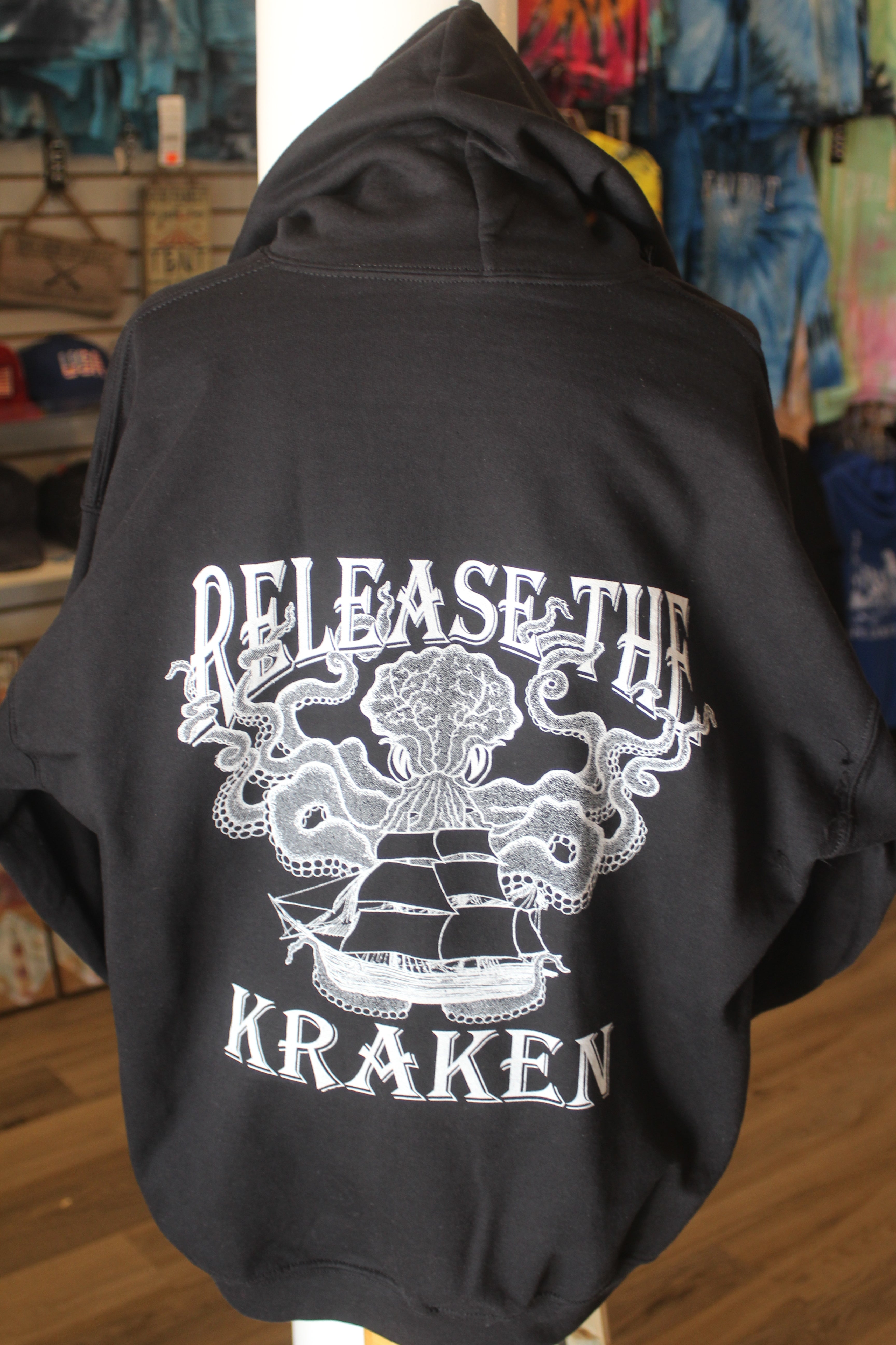 Release The Kraken! Seattle Kraken Design. Go Kraken! Pullover
